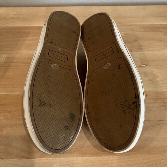 Tommy Hilfiger Tie Dye Multi-Color Canvas Foam Insert Lace Up Hippie Shoes - Picture 4 of 6